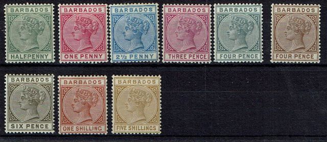 Barbados 89 103 LMM Purves Philatelics